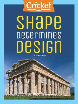 cover image of Shape Determines Design